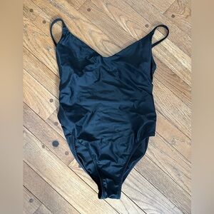 [J. Crew] Black Ballet Swimsuit